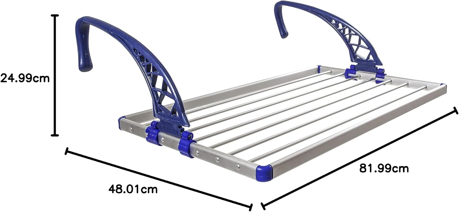 STENDINO ALLUMINIO BALCONE NUMERO 1-80    CM80