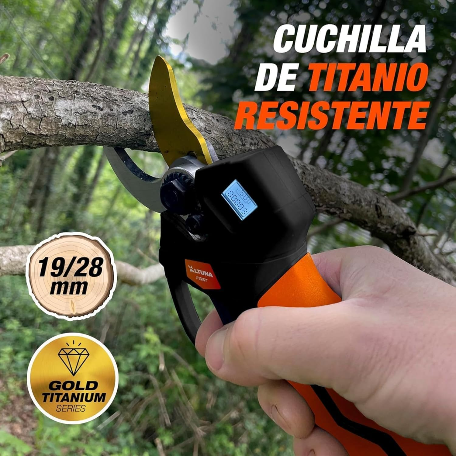 FORBICI DA POTATURA A BATTERIA 'AF28' 21V - 2 Ah