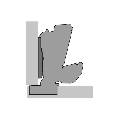 CERNIERA SENSYS TH 52  AMM.FORTI SP.C.0 165° 8657I
