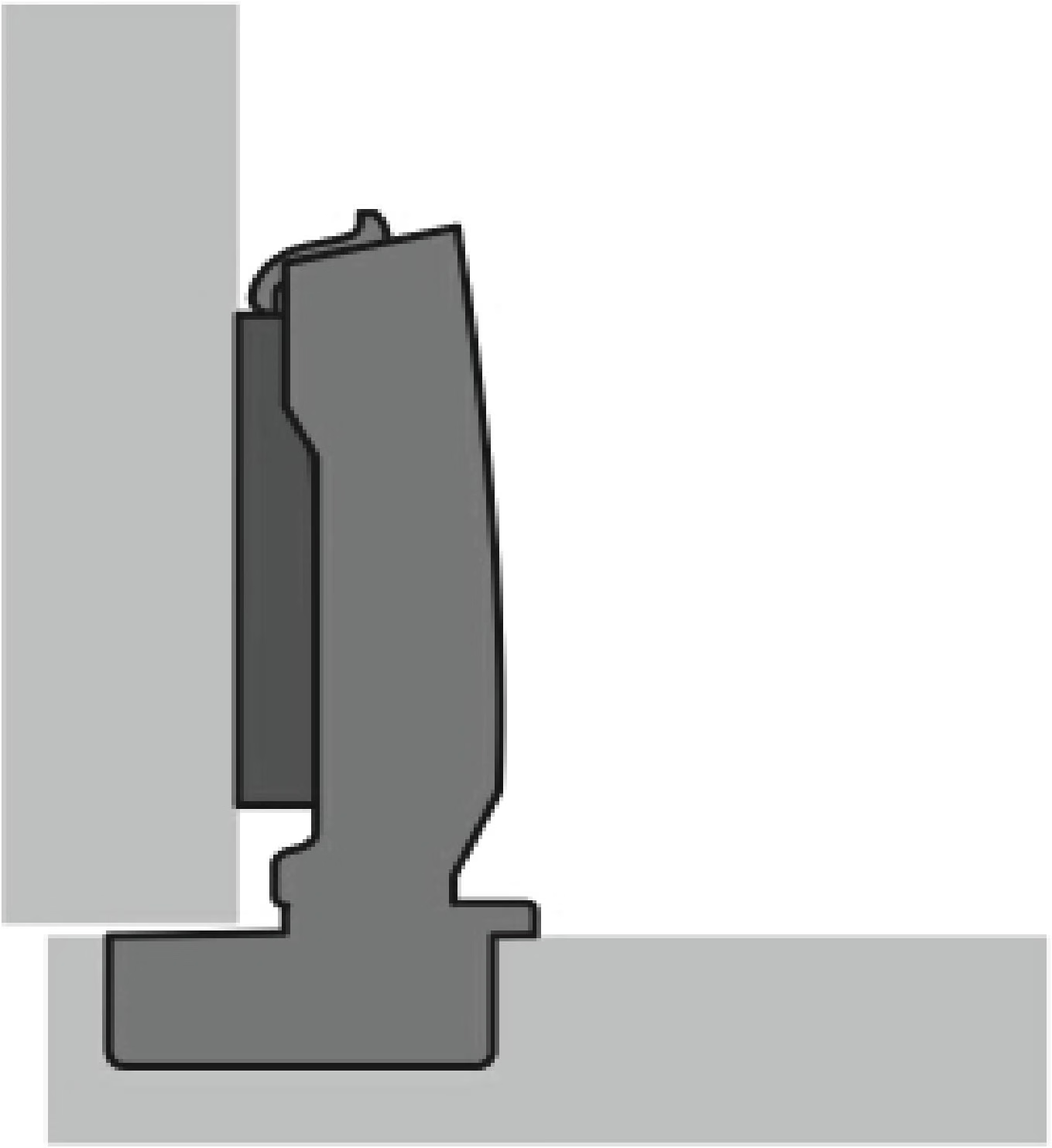 BASETTA A CROCE H.0 C/VITI EURO