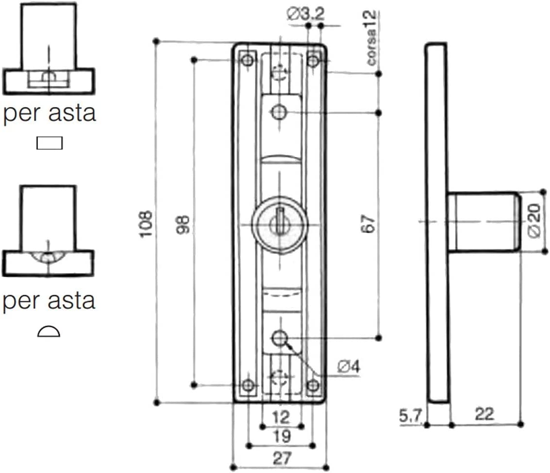 Serratura per Ante Prefer