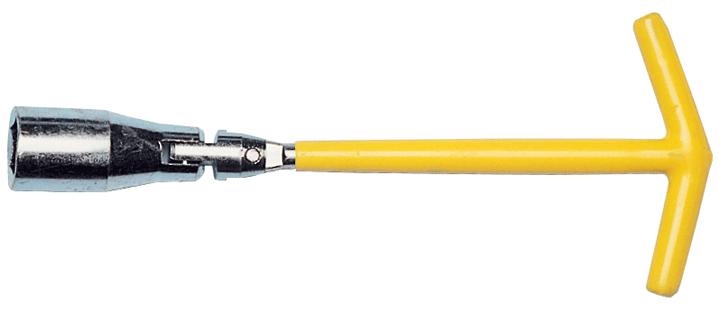 CHIAVE A T CANDELA CON SNODO DOPPIO 21MM MAURER - CF. BLISTER