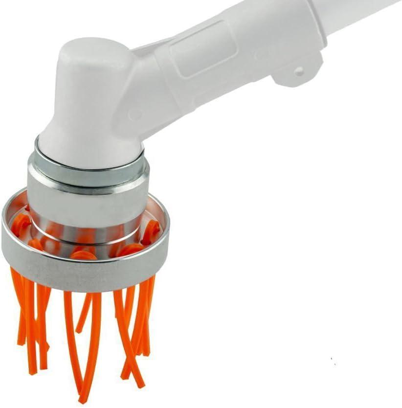 SPAZZOLA MULTIFILO SUPPORTO ALLUMINIO 'BRUSH' 16 fili - Ø 80 mm