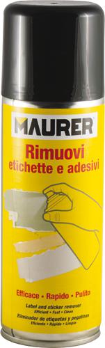 RIMUOVI ETICHETTE E ADESIVI SPRAY MAURER 200ML