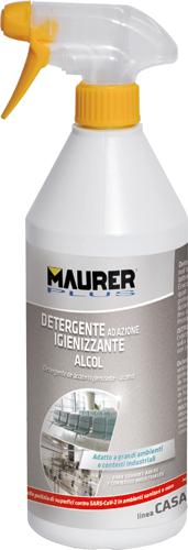 DETERGENTE IGIENIZZANTE 750ML BASE ALCOOL MAURER PLUS