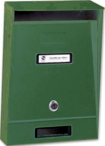 CASSETTA POSTALE SILMEC "10.202" VERDE
