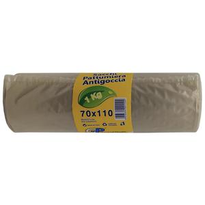 SACCHI N.U. IN ROTOLO 70X110 AMBRA KG.1