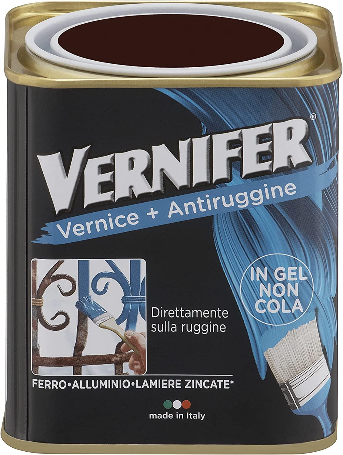 VERNICE ANTIRUGGINE VERNIFER Ml. 750 - marrone