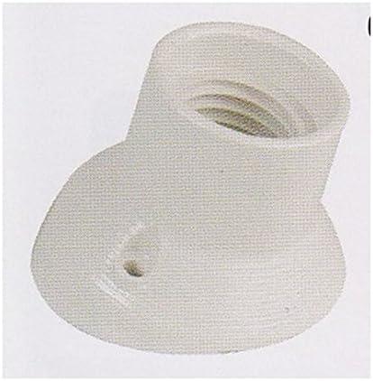 PORTALAMPADA E27 CURVA PORCELLANA