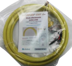 TUBO FLESSIBILE GAS UNI15266 CM.400 F.F.1/2