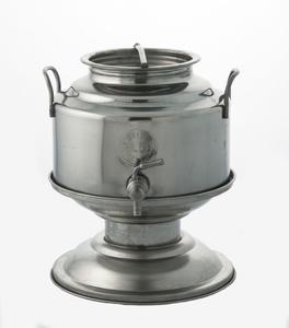 CONTENITORE ACCIAIO INOX LT.5 C/PIEDE INOX