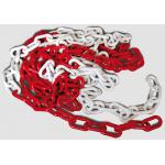 CATENA PLASTICA BIANCO/ROSSO GR.6 ML.25