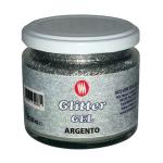 GLITTER GEL ML.200 COLORE ARGENTO