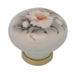 POMOLO PORCELLANA TONDO C/BASE F/ 6 MM.31* -POM106