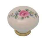 POMOLO PORCELLANA TONDO C/BASE F/20 MM.31 -POM109