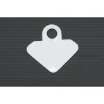 ATTACCAGLIE AUTOADES.PLAST.CF.PZ.12 PICCOLE*