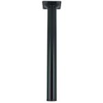 PIEDINO ACCIAIO DIAM. 30 CM.30 COL. NERO