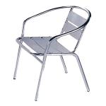 POLTRONA IN ALLUMINIO "CLUB"