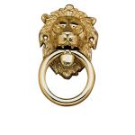 BATTENTE "LEONE C/ANELLO" OTT.LUCIDO MM.155