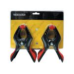 MINI MORSETTI A MOLLA SERR.25MM.BL.4 PZ.