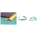 PROFILO TERMINALE FERMA MOQUETTE cm 67 - oro