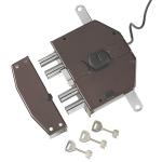 SERRATURA ELETTRICA DA APPLICARE TRIPLICE ART. 6823 Sx - cilindro 60 mm