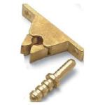 FERMAPORTE OTTONATO A PINZA**