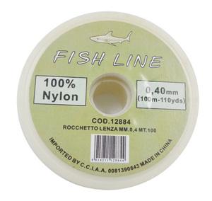 ROCCHETTO LENZA NYLON MM.0,4 MT.100