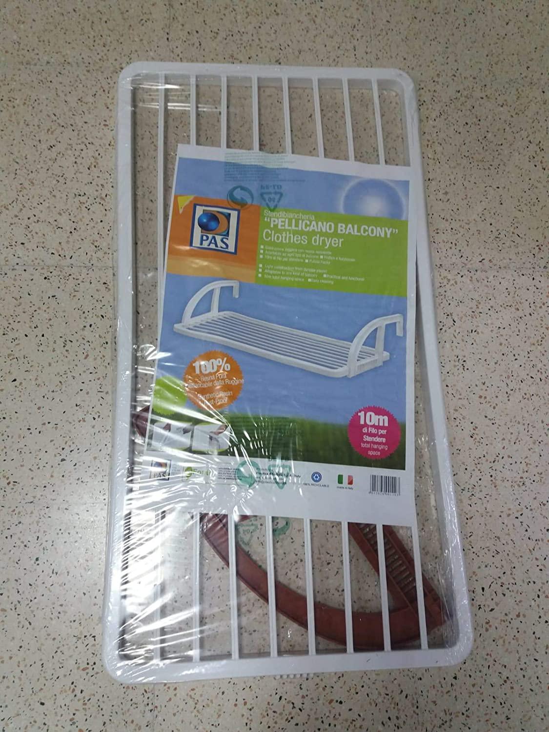 STENDIBIANCHERIA RESINA DA BALCONE 110X60X23