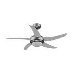 VENTILAT. A SOFF."SILVER"C/TELEC+P.LUCE D.130