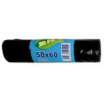 SACCHI N.U.LIGHT IN ROTOLO 50X60 NERO PZ.20