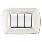 PLACCA LIFE MOD.LIVING PL.BIANCA 3P COR.BIAN.