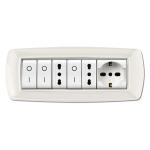 PLACCA LIFE MOD.LIVING PL.BIANCA 7P COR.BIAN.