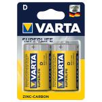 VARTA SUPERLIFE ZINCO TORCIA BL.2PZ