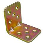 PIASTRA PER TRAVI PIEGATA "790" 45X45MM ZINCO+ RINFORZO STA45