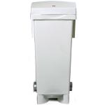 BIDONE X RIFIUTI C/RUOTE 80LT BIANCO