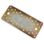 PIASTRA PER TRAVI DIRITTA "793" 200X90MM ZINCO+ MAXI -STA47