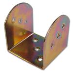 STAFFA MONTAGGIO PER TRAVI "837" 80X80MM ZINCO -STA8-