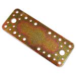 PIASTRA PER TRAVI DIRITTA "791" 170X65MM ZINCO STA51