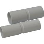 MANICOTTO TUBO-TUBO PVC GRIGIO Ø16MM IP40