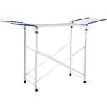 STENDIBIANCHERIA CAVALLETTO ALLUMINIO "LADY" 192X57X112H CM. (123)