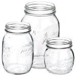 VASO X CONSERVA IN VETRO 0,50LT Ø70MM "4 STAGIONI" BORMIOLI