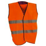 GILET ALTA VISIBILITA' XL arancio