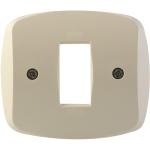 COPRINTERRUTTORE AUTOPORTANTE "BASIC" ABS AVORIO 2T MAURER