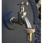 RUBINETTO X FONTANA "CLASSIC" OTTONE 1/2 PAPILLON