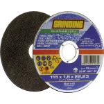 MOLA TAGLIO FERRO E ACCIAIO INOX "HD MF" GRINDING 115X1,6MM