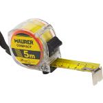 FLESSOMETRO MAURER 8MT 25MM IN ABS TRASPARENTE