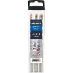 PUNTE SERIE CEMENTO "SDS-PLUS F4" 3PZ ALPEN ASTUCCIO PVC