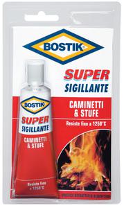 BOSTIK MASTICE"CAMINETTI-STUFE"TUBETTO GR.100