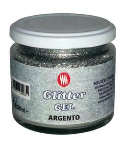 GLITTER GEL ML.200 COLORE ARGENTO
